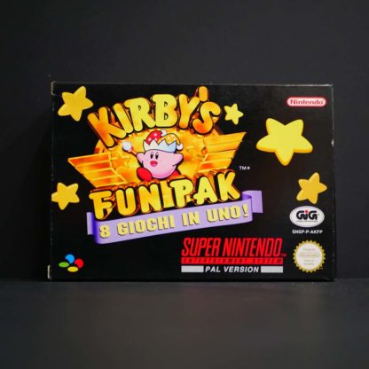 SNES - Kirby's Fun Pak - 8 Giochi in Uno! - Boîte