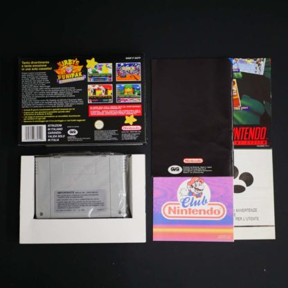 SNES - Kirby's Fun Pak - 8 Giochi in Uno! - Verso