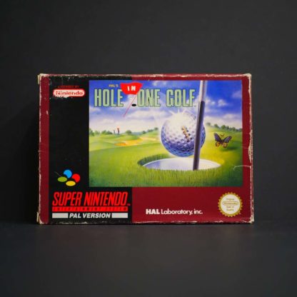 SNES - Hole in One Golf UKV - Boîte