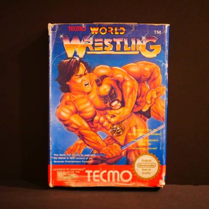 NES - World Wrestling - Boîte