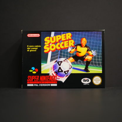 SNES - Super Soccer (ITA) - Boîte