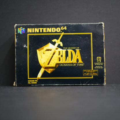 N64 - The legend of Zelda Ocarina of Time (Bon) - Boîte