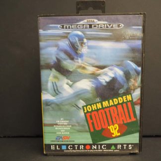 Retro Game Zone – John Madden Football 92 – Boîte