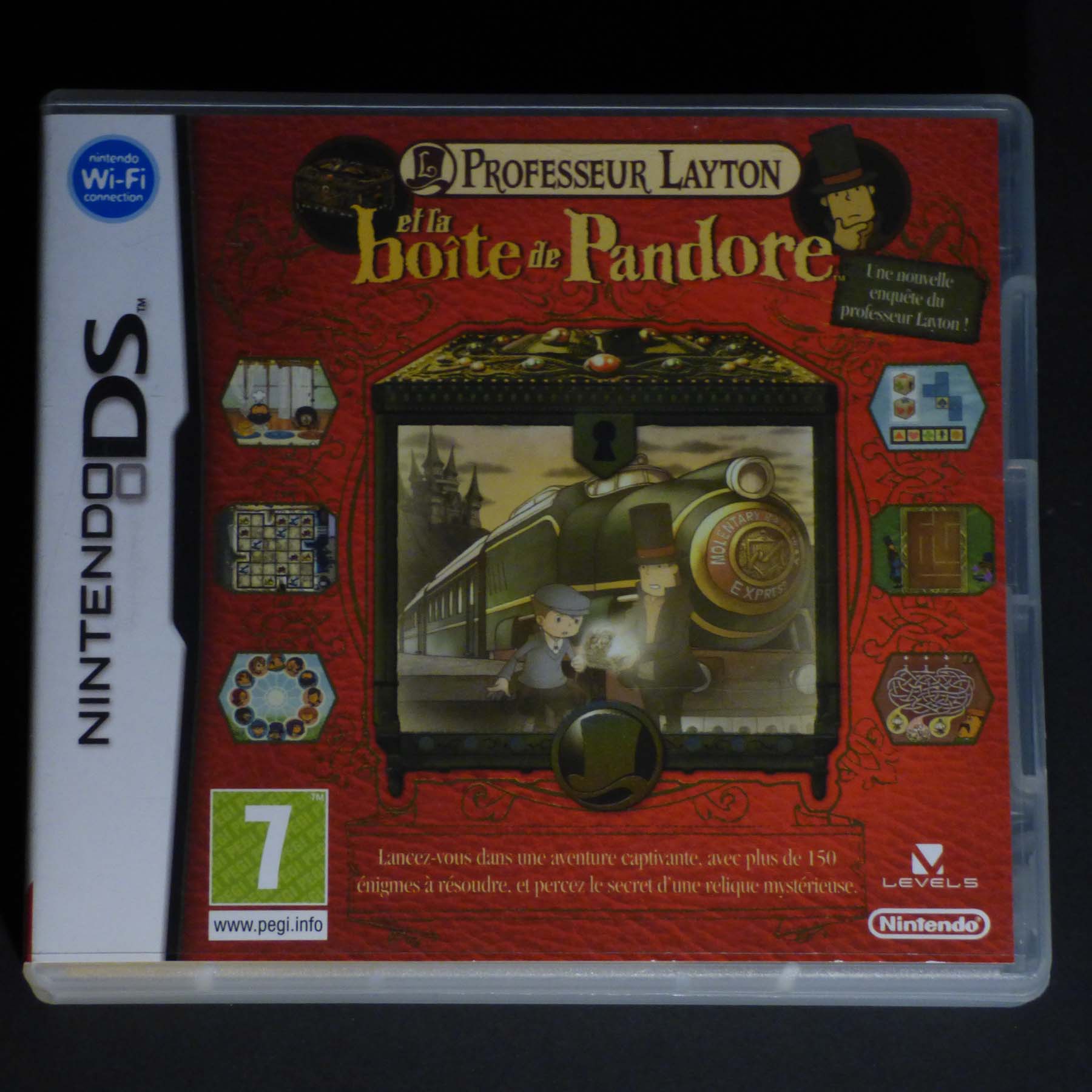 Professeur Layton La Boite De Pandore Professeur Layton et la Boîte de Pandore - Retro Game Zone