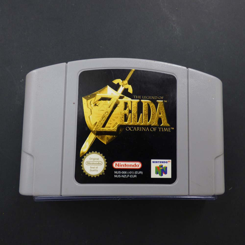 The Legend Of Zelda The Ocarina Of Time (Nintendo 64, 1999) Grey