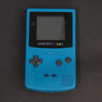 Retro Game Zone – Game Boy Color Bleue Ciel – Console Face