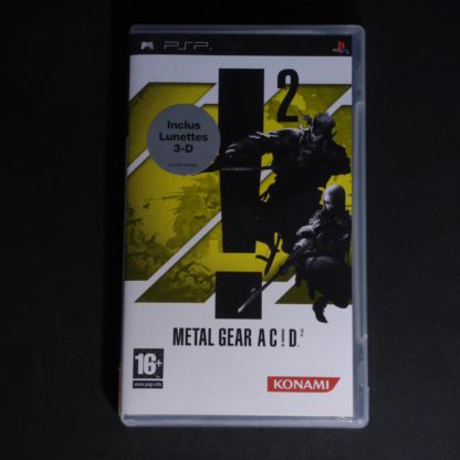 Retro Game Zone – Metal Gear Acid – Boîte