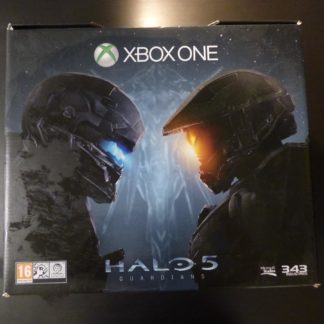 Retro Game Zone – Console Xbox ONE Edition Halo 5 – Boîte Verso