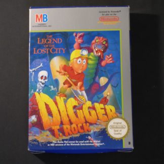 Retro Game Zone – Digger T.Rock The Legend Of The Lost City – Boîte