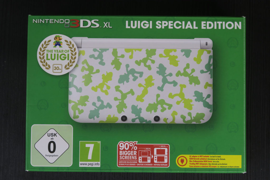 Nintendo 3DS XL Luigi Special Edition Retro Game Zone