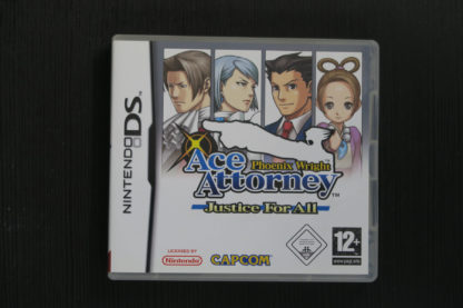 Retro Game Zone – Ace Attorney Phoenix Wright Justice For All 1